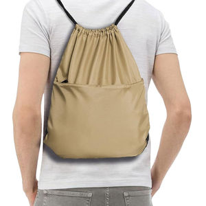 Hot Selling 100% Polyester <b>Waterproof</b> Drawstring Backpack With For Travel Sport Gym Customized High Quality Drawstring <b>Back</b> <b>Pack</b> - Product Image 6