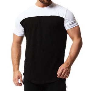 Camiseta de Corte Regular con Dobladillo Curvo para Hombre, Algodón Suave Tejido de 180g, Secado Rápido, Uso Casual, Venta al Por Mayor - Product Image 3