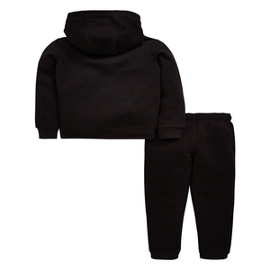 Vente en gros de survêtements pour enfants de la meilleure qualité Vêtements d'hiver personnalisés Survêtement pour enfants uni noir lavable et respirant avec logo personnalisé - Product Image 1