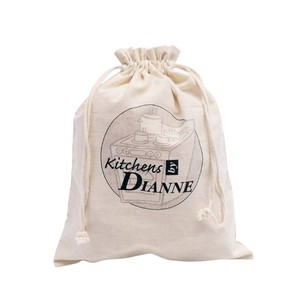 Ivoire Durable Corde Poignée Toile Tissu Sac Vietnam Unisexe Cordon Toile cordon sac - Product Image 1