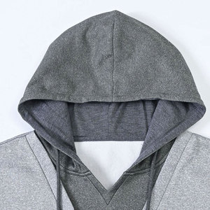 Sweat à capuche d'hiver pour homme en molleton 100% coton, broderie de logo personnalisée, impression numérique, ODM/OEM optimal, 300g, uni, service OEM - Product Image 4