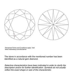 B2B D'Vins Bijoux pour GIA Certifié 1.01 CT Lâche Diamant Blanc Naturel Rond J Couleur FL FLOW Pureté EX Coupe Polie - Product Image 5