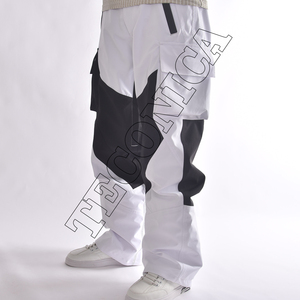 Pantalones de Esquí Personalizados de Alta Calidad, Nuevo Estilo, Ropa Deportiva de Invierno, Transpirables, con Cordón Ajustable, Estampados, para Snowboard, Holgados, Impermeables - Product Image 2