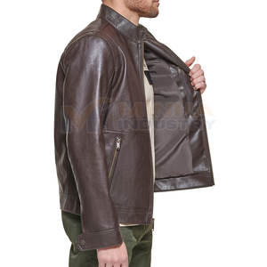 Chaqueta de Cuero para Hombre, Transpirable, Abrigada para Invierno, Estilo Casual, a Precio Razonable - Product Image 5