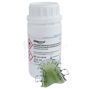 Dentaurum Orthocryl Green Acrylic Liquid 250ml - Product Image 1