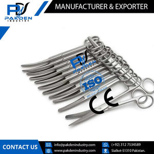 2024 dernière conception ciseaux d'opération incurvés chirurgicaux Sharp-Blunt/pas cher prix ciseaux d'opération incurvés Sharp-Blunt - Product Image 5