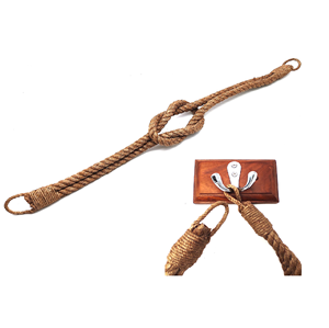 Accesorios de soporte de cortina de cuerda Tiebacks de cuerda modernos soporte de metal Tie Back para ventana y artículos decorativos - Product Image 6