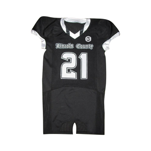 Maillot de football américain personnalisé imprimé numéro de nom d'équipe maillot respirant coupe ajustée équipement d'entraînement de football du Pakistan - Product Image 3