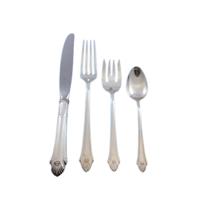 Ensemble de vaisselle de conception personnalisée fait en Inde ensemble de couverts en acier inoxydable de style royal fourchettes à dîner de mariage ensemble de couteaux en laiton - Product Image 4