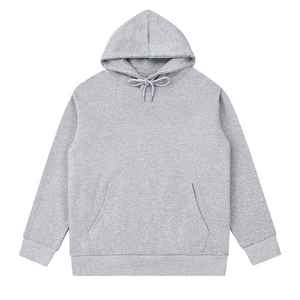 Tendencia 100% algodón mezclado Hombres Chaleco de gran tamaño Sudadera con capucha Estilo de calle con múltiples bolsillos Hecho a medida MOQ bajo - Product Image 1