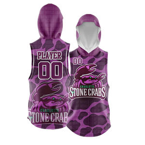 Conjunto de Uniforme de Fútbol 7v7, Camisetas de Compresión con Capucha Sublimadas, Patrón 3D, Uniforme de Equipo de Flag Football - Product Image 4