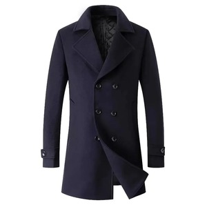 Vente en gros Offre Spéciale tout nouveau manteau de laine russe soviétique noir long historique 1800e manteaux pour hommes - Product Image 4