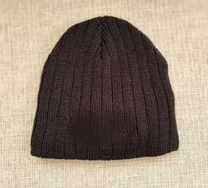 Gorro de invierno unisex personalizado para adultos al por mayor, gorro cálido informal con logotipo bordado de algodón 100% con logotipo personalizado, gorros suaves de esquí - Product Image 3