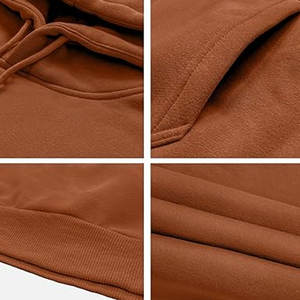 Sudaderas con capucha casuales para hombres y mujeres Tamaño personalizable y color Sudadera de lana de invierno Venta al por mayor Streetwear a granel - Product Image 3