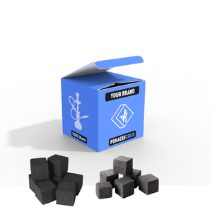 Briquette de charbon de bois de narguilé indonésien de haute qualité Shisha de qualité supérieure charbon de bois de noix de coco naturel OEM de marque privée - Product Image 1