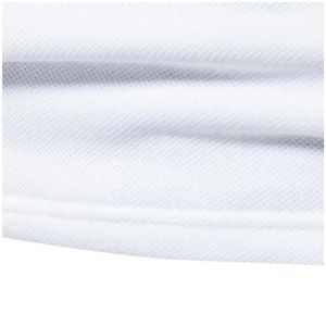Trending Men's 100% algodón para Polos Patrón sólido Logotipo bordado personalizado Último diseño Tela de punto para camiseta de polo - Product Image 5