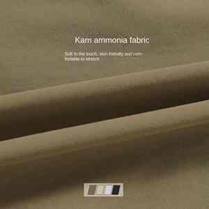 Chaqueta cortavientos con logotipo frontal de camuflaje ligero unisex, ropa deportiva informal verde oliva para exteriores - Product Image 4