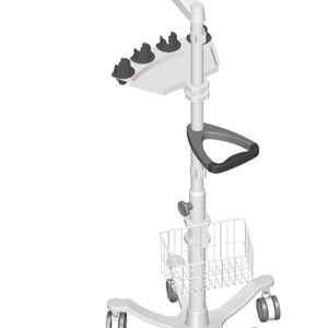 รถเข็นเคลื่อนที่สำหรับระบบกล้องเอนโดสโคปแบบใช้แล้วทิ้งสามารถเคลื่อนย้ายและจัดเก็บได้ง่าย - Product Image 1