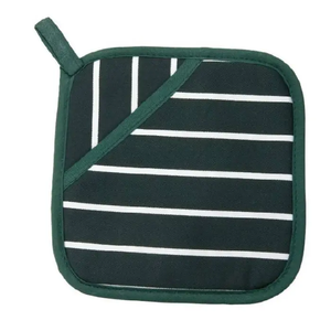 Protección de patrón cuadrado antideslizante a prueba de calor, transferencia Simple 100% de material de algodón puro, soporte para olla con certificado GOTS de sublimación - Product Image 5