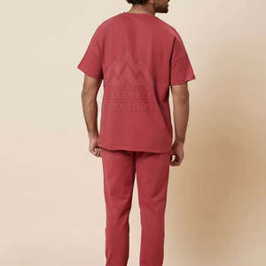 Conjunto de camiseta y pantalón para hombre de diseño elegante de Material Premium, conjunto de Camiseta y pantalón para hombre fácil de usar de media manga - Product Image 4