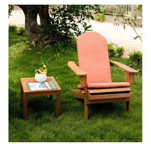 Chaise Adirondack pliante d'extérieur et d'intérieur en bois d'acacia du Vietnam, mobilier moderne et durable de Minh Phuoc Furniture - Product Image 1