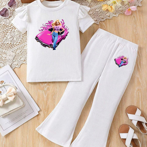 ชุดสูทเด็กวัยหัดเดิน3 4 5 6 7 8ขวบเสื้อผ้าแฟชั่นสำหรับเด็กผู้หญิง - Product Image 4