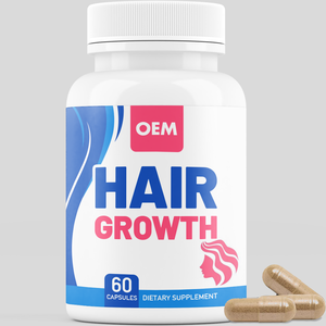 Suplemento Vitamínico <span class=keywords><strong>para</strong></span> <span class=keywords><strong>el</strong></span> Crecimiento del Cabello <span class=keywords><strong>de</strong></span> Marca Propia, 60 Cápsulas, con Biotina, Colágeno y Hierbas <span class=keywords><strong>para</strong></span> un Cabello Más Grueso y Abundante - Product Image 3