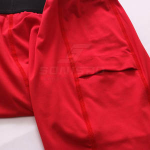 2024 High Street Style Hommes Gym Shorts Qualité Taille Élastique Compression Runnin - Product Image 5