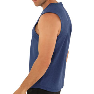 Débardeurs à impact élevé pour hommes 100% coton Design respirant et décontracté Services OEM Produit à faible taux de vente - Product Image 3