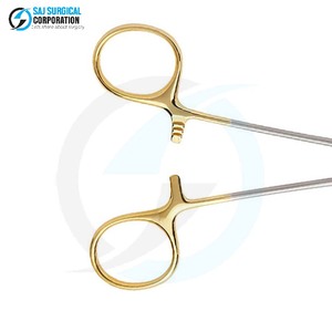 Portaagujas Manual de Acero Lawrence, Construcción Reforzada para Agujas Grandes, Uso en Cirugía Ortopédica y Veterinaria - Product Image 5