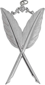 Jewel d'officier maçonnique de la Loge Bleue Junior Deacon - [Argent] Matériau Argent Métal type Argent Type de pierre précieuse Pas de pierre précieuse - Product Image 2