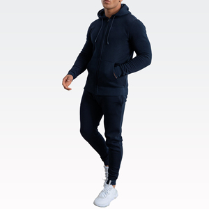 Ensemble de survêtement à capuche et de jogging en coton personnalisé de haute qualité pour hommes pulls à capuche surdimensionnés pantalons de survêtement délavés ensemble de 2 pièces pour hommes - Product Image 1