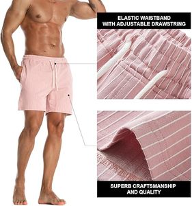 กางเกงขาสั้นออกกำลังกายผู้ชายสั่งทำพิเศษ ลายเรียบ ผ้าโพลีเอสเตอร์ สำหรับวิ่ง เทรนนิ่ง ฟิตเนส เล่นกีฬา - Product Image 2