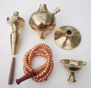 Cachimbas de Latón Dorado Antiguas y Vintage con Diseño Indio Personalizado, Gran Venta y Alta Calidad al por Mayor - Product Image 2