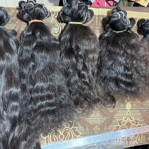 100% réel naturel brut indien 15A Grade vague de corps vierge Extensions de cheveux humains couleur d'origine haut de gamme approvisionnement de qualité supérieure - Product Image 6