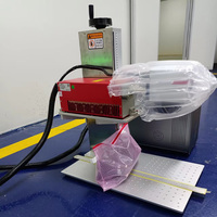 Máquina de Marcado Láser UV Portátil de 5W Refrigerada por Aire para Grabado Fino en Plástico, Vidrio, Cerámica y Piezas de Precisión