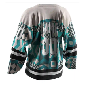 Camisetas de hockey sobre hielo personalizadas Ropa de equipo de sublimación Uniformes de hockey personalizados para clubes y equipos EE. UU. - Product Image 4