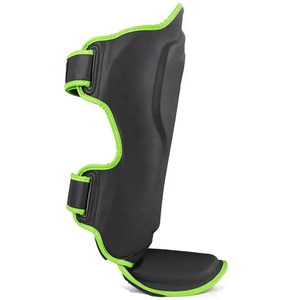 Espinilleras para hombre de alta calidad para boxeo y Muay Thai, ropa de entrenamiento barata al por mayor con espinilleras - Product Image 3