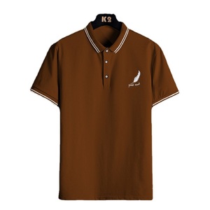 Impression personnalisée logo brodé poids lourd 200gsm logo personnalisé POLO chemise en gros pas cher prix direct d'usine - Product Image 6