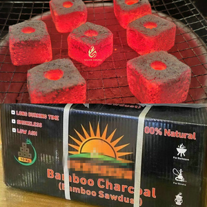 Carbón vegetal duradero de plástico PP, resistente al agua y a la humedad, para embalaje de shisha, resistente al calor. - Product Image 1