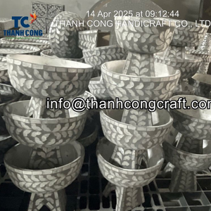 Support de gâteau en nacre de haute qualité produit artisanal vietnamien pour Ramadan Eid Mubarak cadeaux 2025 - Product Image 5