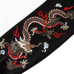 Sudadera con Capucha Bordada de Alta Calidad para Hombre, Corte Holgado, Transpirable, de Algodón, Ropa Casual Básica, Sudadera con Capucha de Mezcla de Algodón - Product Image 5