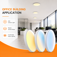 Garantie 5 ans, 110W, 1800K à 12000K, 50lm par W, CRI97, UGR19, IP20, panneau LED en aluminium PC SMD2835 dimmable pour bureau et bâtiment