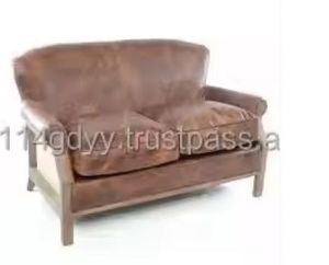 Ensemble de canapés Chesterfield modulaires 2 places en cuir marron très vendus pour les salons d'hôtel et les salles d'attente - Product Image 5
