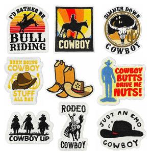 Écussons en chenille colorés à coudre thermocollants de marque avec logo personnalisé Écusson brodé en 3D pour vêtements en tissu sergé Écussons personnalisés - Product Image 3