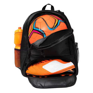 Mochila impermeable de cuero genuino de voleibol de fútbol Unisex de alta calidad, correa de hombro duradera, bolsa deportiva transpirable - Product Image 1