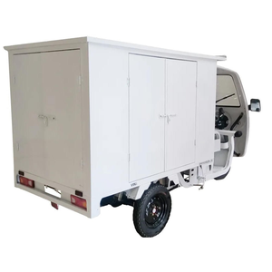 รถสามล้อไฟฟ้าแบบมีห้องโดยสารพร้อมกล่องเก็บสัมภาระแบบปิด - Product Image 3