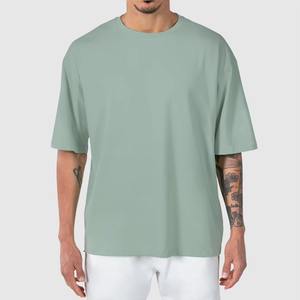 Camiseta de Cuello Redondo Lisa de Algodón 100% de Alta Calidad para Hombre, Ropa Masculina, Camiseta Personalizada para Hombre - Product Image 6