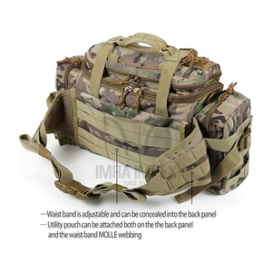 Bolsa de lona para campo de tiro táctico con ranuras para revistas 9X para 5 pistolas, caza y actividades al aire libre - Product Image 2