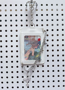 Porte-clés K-<span class=keywords><strong>pop</strong></span> tendance en cuir PU, accessoires de sac, mini album photo, breloques de sac à main, porte-cartes photo K-<span class=keywords><strong>pop</strong></span> - Product Image 4